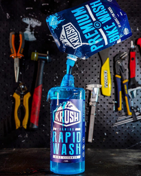 KRUSH Premium Bike Wash Pouch