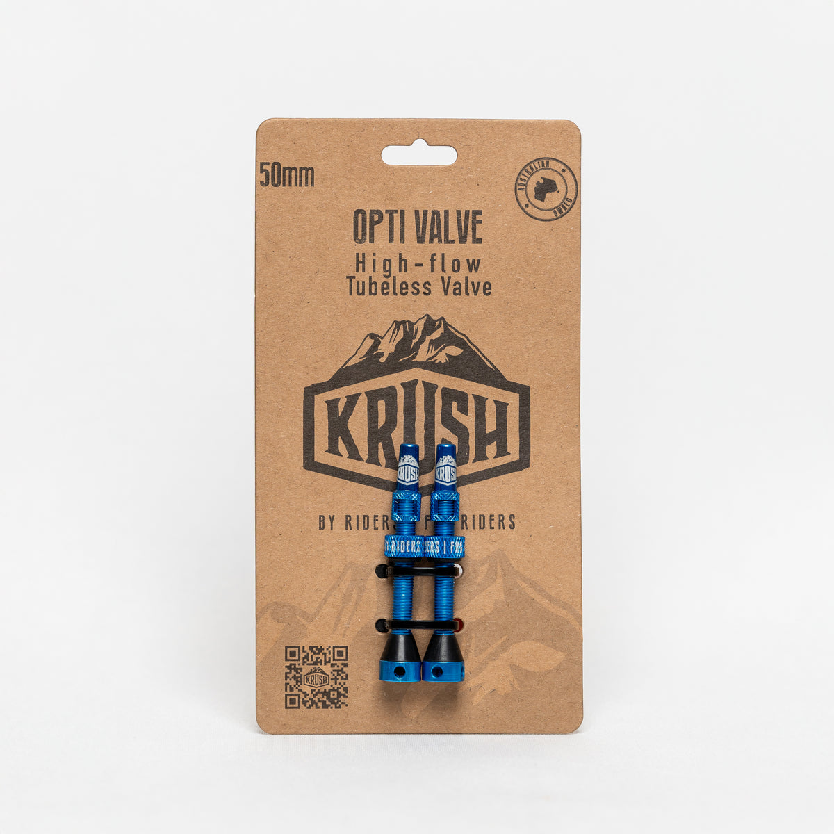 Octane Krush KRUSH Opti Vale Tubeless Vales ( Krush Blue )